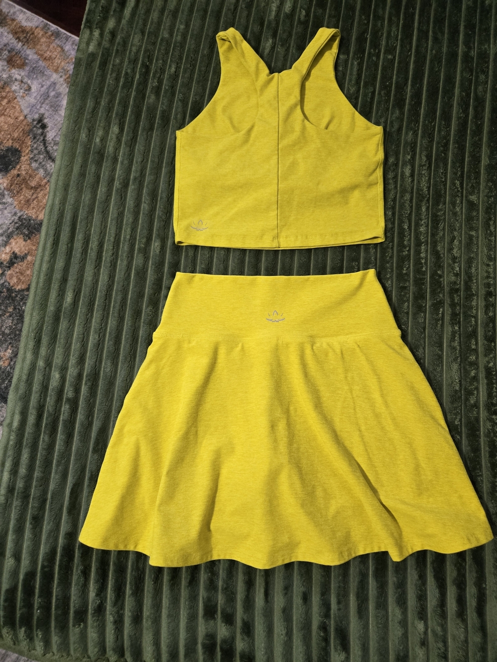 Beyond Yoga Athletic Skort And Tank Set